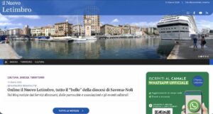 Online il Nuovo Letimbro, tutto il "bello" della diocesi di Savona-Noli