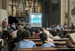Gli scout di oggi e di ieri insieme a Cairo per rinnovare la Promessa