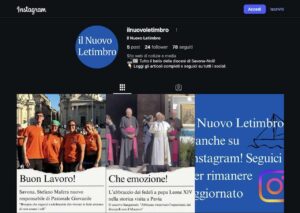 Il Nuovo Letimbro sbarca su Instagram: attivo il profilo ufficiale