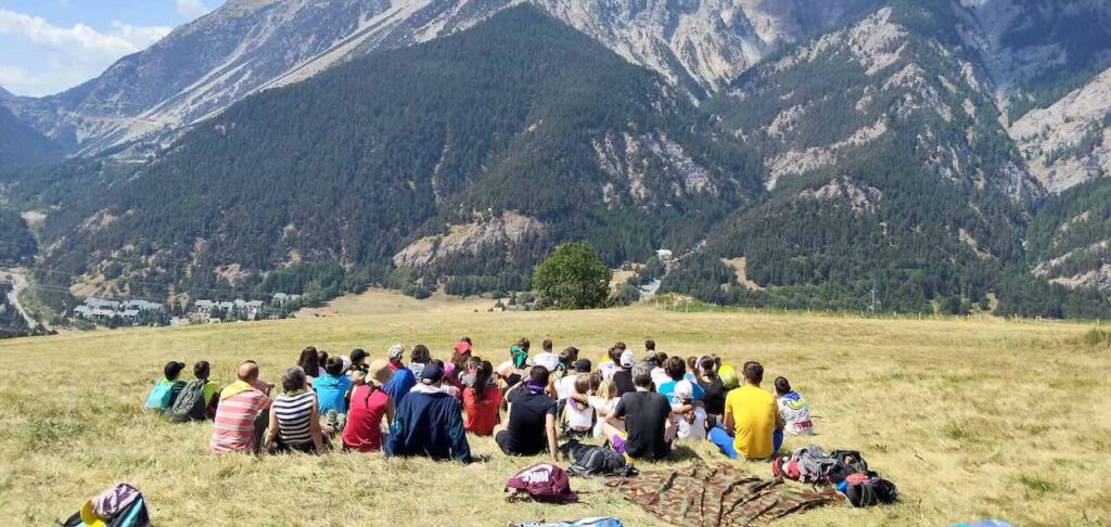 Il campo estivo delle parrocchie di Cogoleto a Cesana Torinese