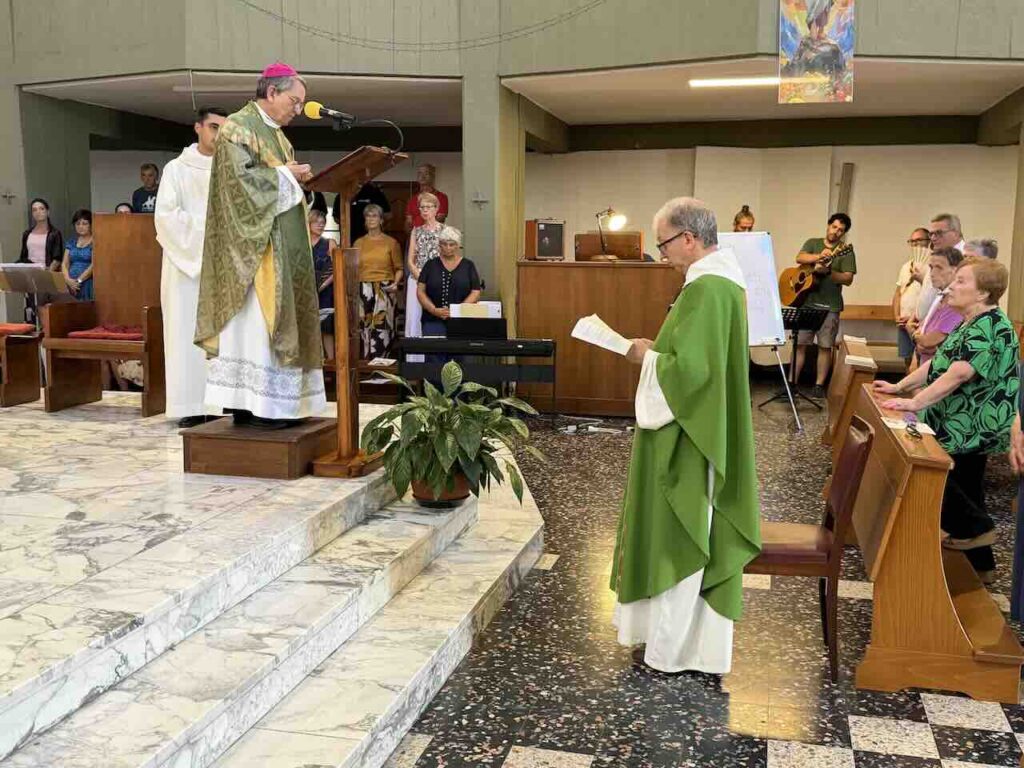 L’ingresso di don Giuseppe Noberasco nella Parrocchia San Giuseppe di Savona