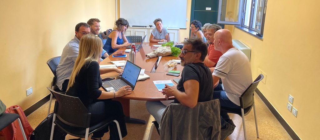 L'équipe della Caritas della Diocesi di Savona-Noli