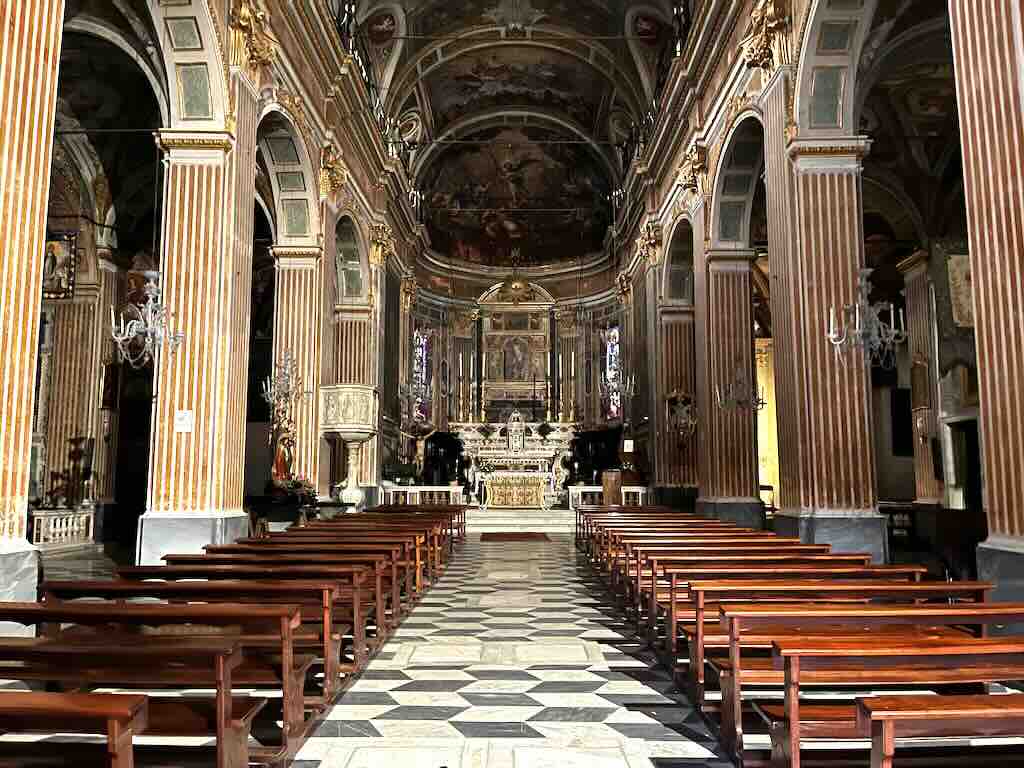 Celle Ligure Chiesa San Michele 02 La Chiesa San Michele Arcangelo di Celle Ligure