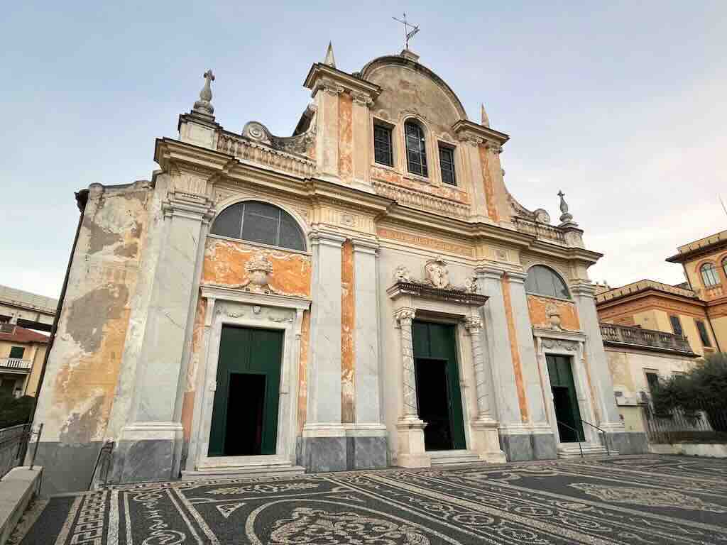La Chiesa San Michele Arcangelo di Celle Ligure