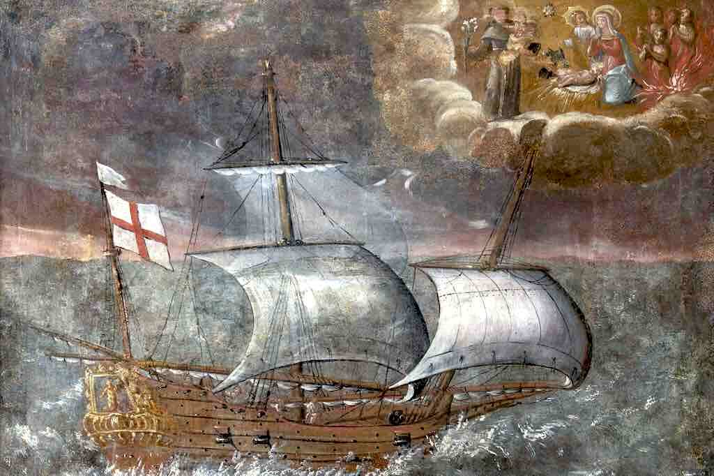 Celle Ligure Chiesa San Michele ex voto 01 Ex voto della Chiesa San Michele Arcangelo di Celle Ligure