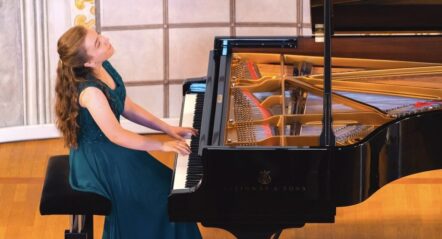 La pianista Chiara Bleve