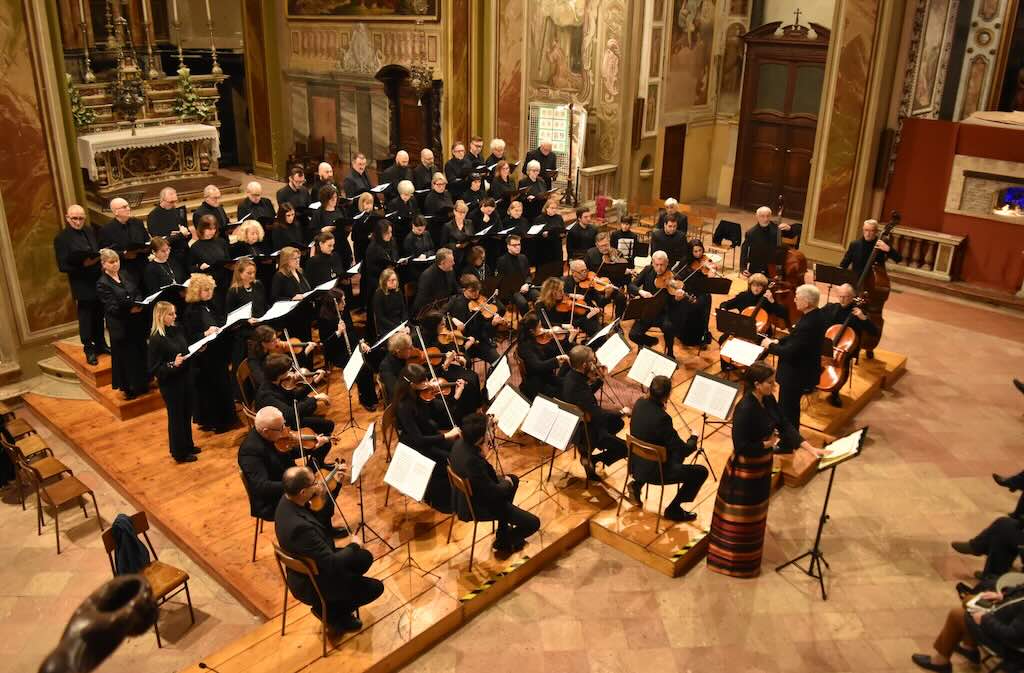 Il Coro e l'Orchestra del Collegium Vocale di Crema