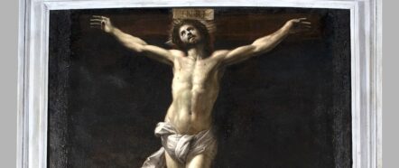 A Celle Ligure la presentazione del restauro de "La Crocifissione" del Carlone