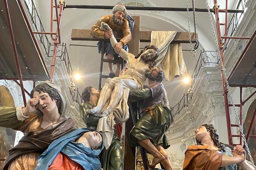 "La Deposizione dalla Croce" di Filippo Martinengo detto "il Pastelica"