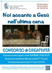 Concorso "Noi accanto a Gesù nell'Ultima cena"