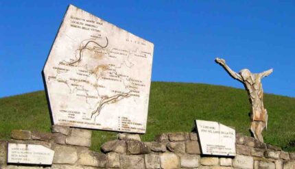 Il memoriale delle vittime dell'eccidio di Monte Sole