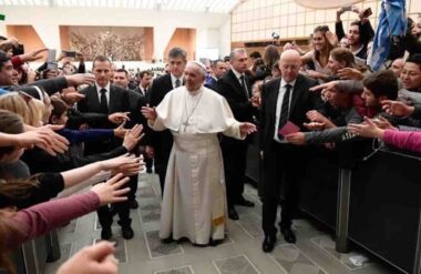 L'udienza generale di papa Francesco