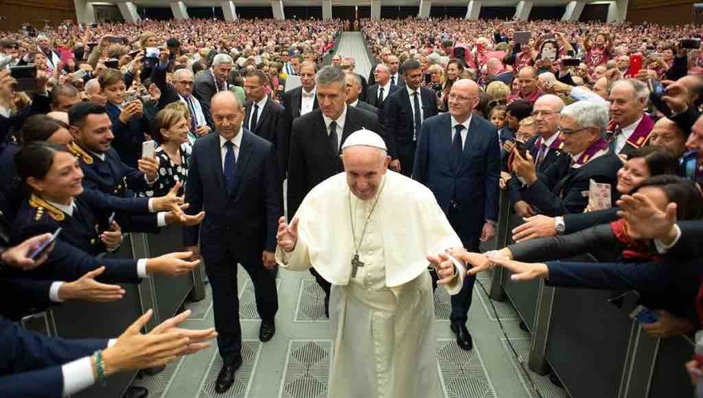 Papa Francesco udienza Aula Paolo VI 02 L'udienza generale di papa Francesco