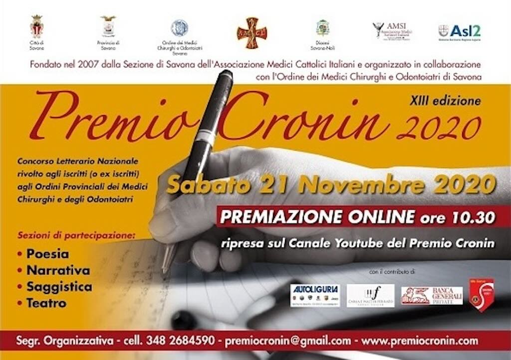 Premio Cronin 2020 locandina 01
