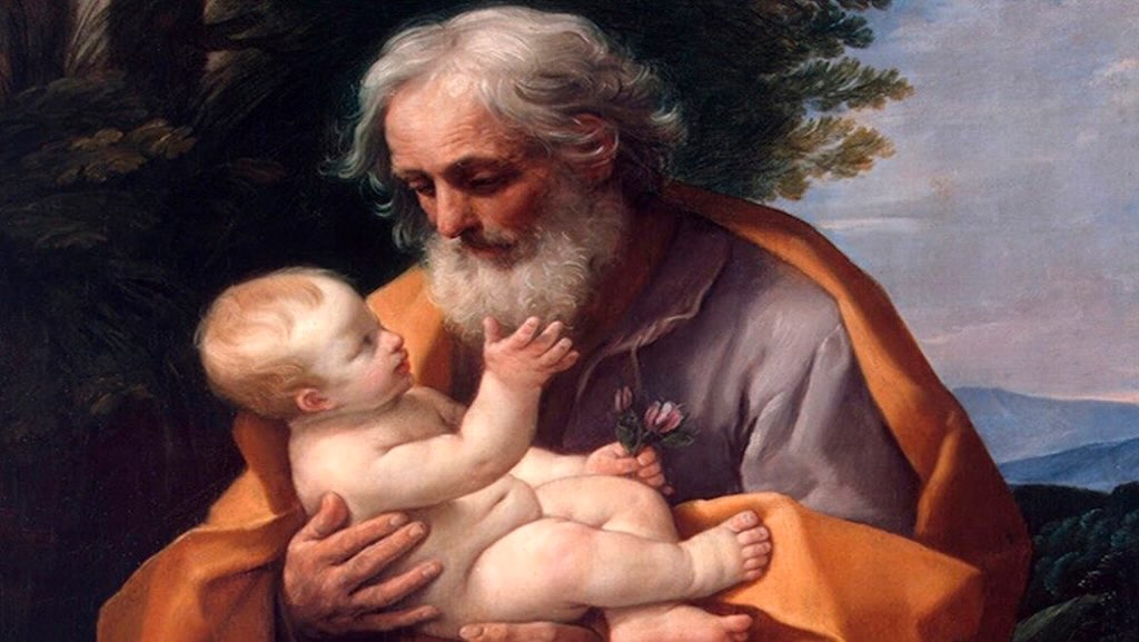 "San Giuseppe con Gesù bambino" di Guido Reni al Museo Ermitage di San Pietroburgo