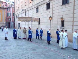 La processione del Corpus Domini a Savona