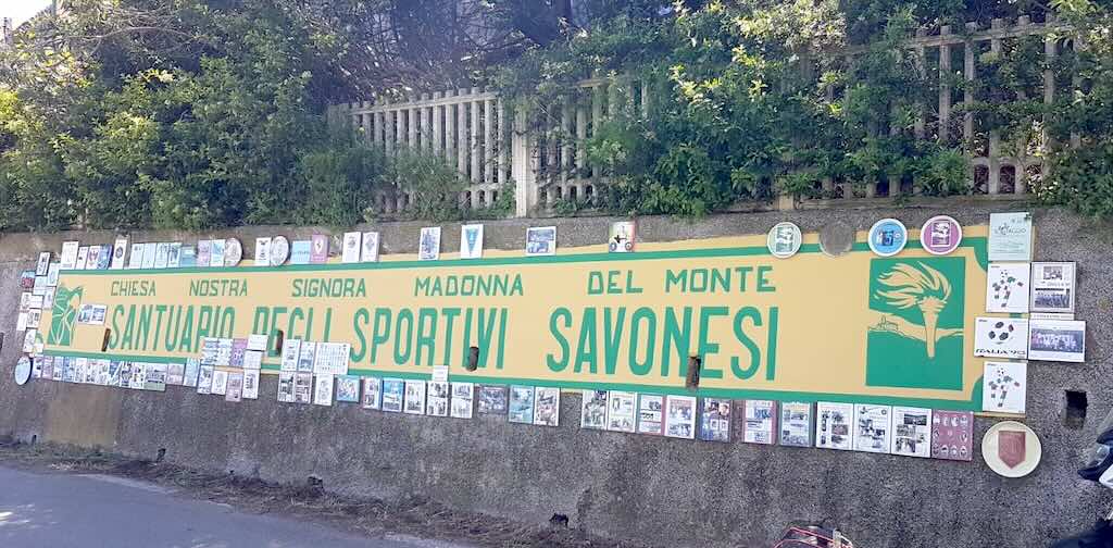 Il Muro della Gloria a Savona