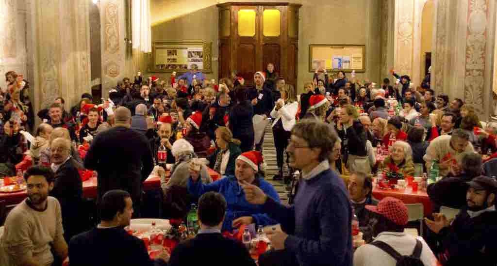 Il pranzo di Natale della Comunità di Sant’Egidio