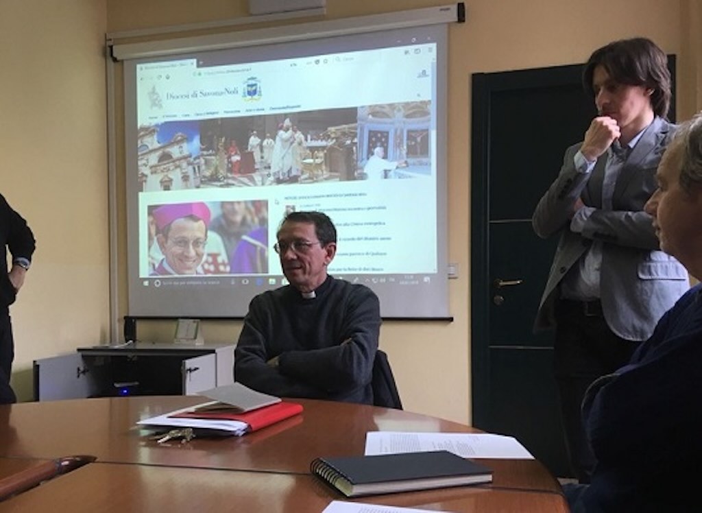 Savona incontro Vescovo giornalisti 2018 01 L’incontro fra il vescovo Calogero Marino e i giornalisti