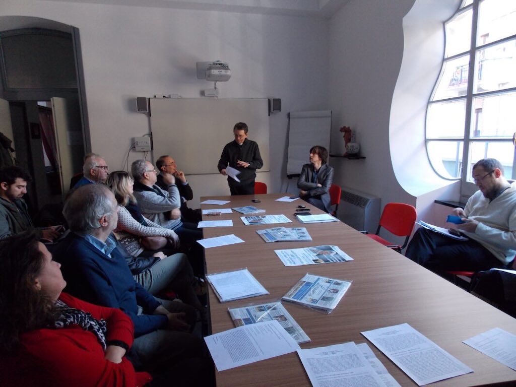 Savona incontro Vescovo giornalisti 2019 05 L’incontro fra il vescovo Calogero Marino e i giornalisti