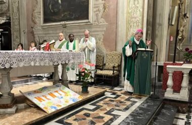 La visita pastorale del vescovo Calogero Marino nella Parrocchia Santa Maria della Neve di Savona