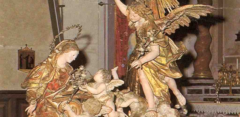 "L’Annunciazione" di Anton Maria Maragliano