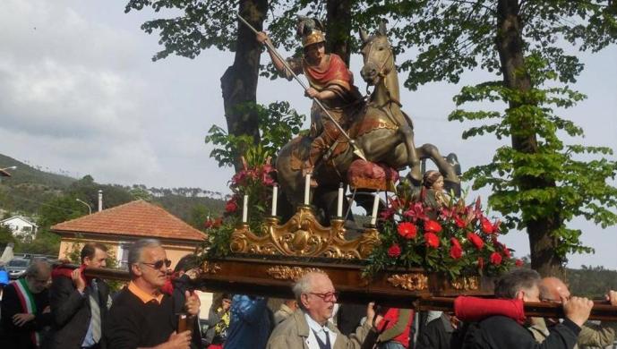 processione san giorgio Sanda
