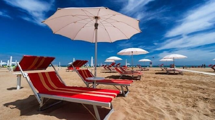 spiaggia distanza covid