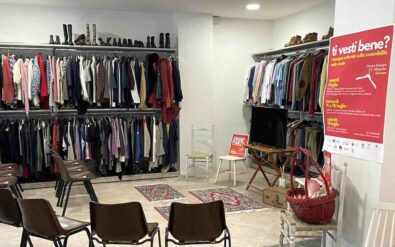L'emporio della Caritas in via dei Cambiaso 3R a Savona