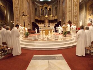 La veglia di inizio dell'anno pastorale