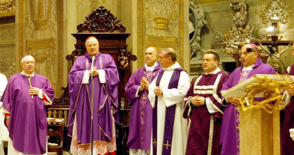 La messa in memoria di papa Giulio II