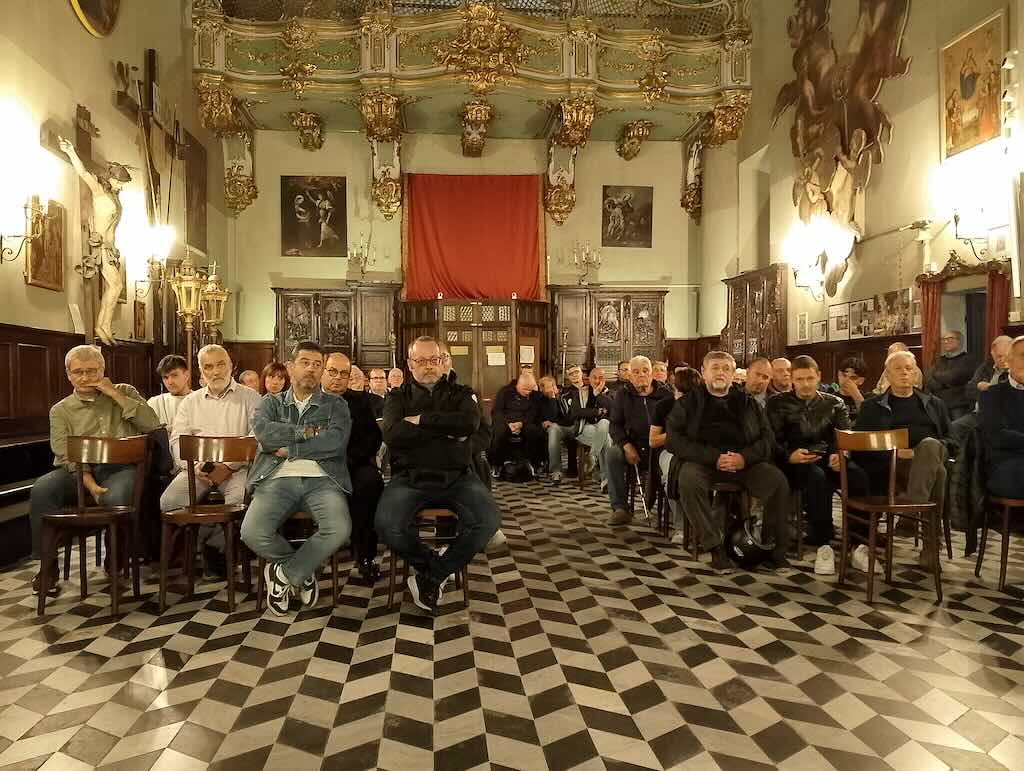 La riunione degli organizzatori della Processione del Venerdì Santo